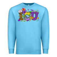 Ocean Blue Mardi Gras ICU Nurse Premium Sweatshirt - HowdyJamesFarm