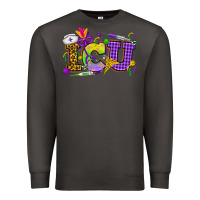 Smoke Mardi Gras ICU Nurse Premium Sweatshirt - HowdyJamesFarm