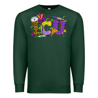 Sports Green Mardi Gras ICU Nurse Premium Sweatshirt - HowdyJamesFarm