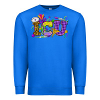 True Royal Mardi Gras ICU Nurse Premium Sweatshirt - HowdyJamesFarm