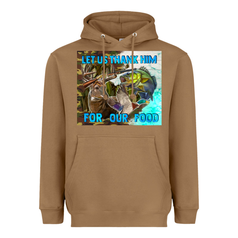 Let Us Thank Hım For Our Food Heavyweight Hoodie by TumblerDesignByShophia | Teevron