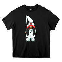 Black african american nurse gnome Heavy Core Tee - BarkalooDesign