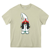Mossy african american nurse gnome Heavy Core Tee - BarkalooDesign