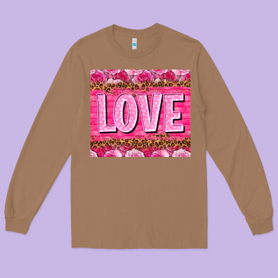Love Valentines Day Long Sleeve Tee Designed By Nancycooperartshop