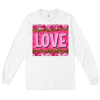 White love valentines day Long Sleeve Tee - NancyCooperArtShop
