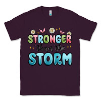 Plum stronger than the storm Classic Tee - MaliasSmallBusiness
