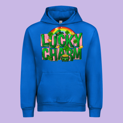 St. Patrick's Day Lucky Charm Urban Hoodie Designed By Fadigitalartstudio