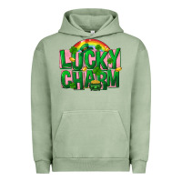 Pigment Oil Green St. Patrick's Day lucky charm Urban Hoodie - FaDigitalArtStudio