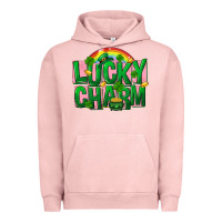 Pigment Salmon St. Patrick's Day lucky charm Urban Hoodie - FaDigitalArtStudio