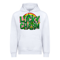 White St. Patrick's Day lucky charm Urban Hoodie - FaDigitalArtStudio