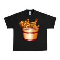 Black nugget and nuggets basket Urban Heavy Tee - AdoDesignShop