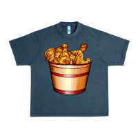 Midnight Navy nugget and nuggets basket Urban Heavy Tee - AdoDesignShop
