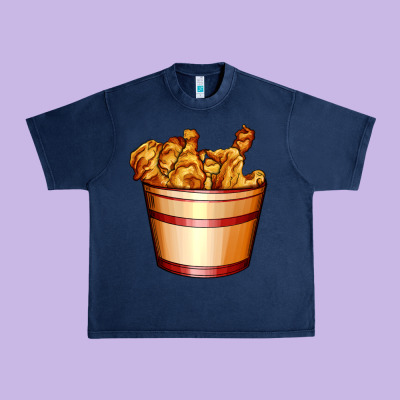 Nugget And Nuggets Basket Urban Heavy Tee Designed By Adodesignshop
