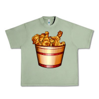 Oil Green nugget and nuggets basket Urban Heavy Tee - AdoDesignShop