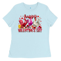 Happy Valentines Day Ladies Tee | Teevron