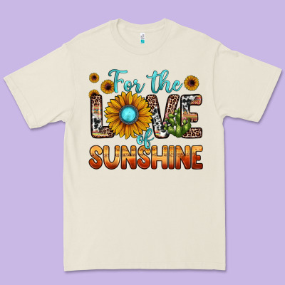 For The Love Of Sunshine Premium Tee Designed By Jahusdesignshop