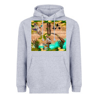 Heather Grey hunting life Heavyweight Hoodie - TumblerDesignByShophia