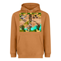 Meerkat hunting life Heavyweight Hoodie - TumblerDesignByShophia