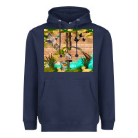 Navy hunting life Heavyweight Hoodie - TumblerDesignByShophia