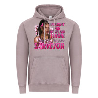 Vintage Zinc I fought for my life and i won afro woman Vintage Hoodie - NancyCooperArtShop