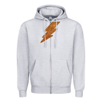 Heather Grey Western Vintage Pattern Lightning Zipper Hoodie - Bettercallsaul