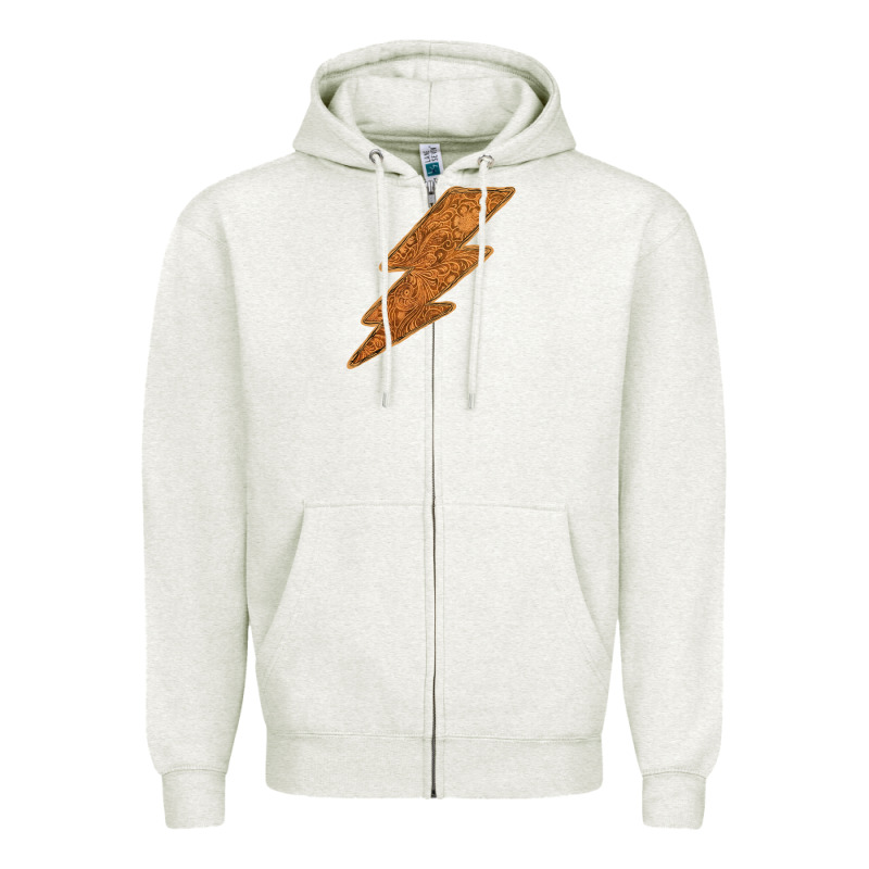 Western Vintage Pattern Lightning Zipper Hoodie by Bettercallsaul | Teevron