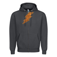Smoke Western Vintage Pattern Lightning Zipper Hoodie - Bettercallsaul