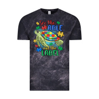Cloud Black see the able not the label Vintage Tee - MaliasSmallBusiness