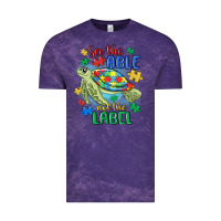 Cloud Purple see the able not the label Vintage Tee - MaliasSmallBusiness