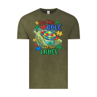 Vintage Olive see the able not the label Vintage Tee - MaliasSmallBusiness