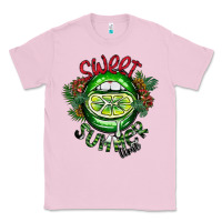 Bubblegum Pink summer time Classic Tee - CowhideDigitalArt