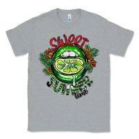 Heather Grey summer time Classic Tee - CowhideDigitalArt