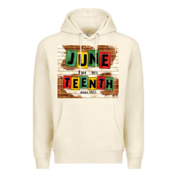 Sandshell juneteenth free ish since 1865 Premium Hoodie - TumblerDesignByShophia