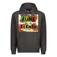 Smoke juneteenth free ish since 1865 Premium Hoodie - TumblerDesignByShophia