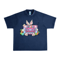 Navy hip hop easter Urban Heavy Tee - MaliasSmallBusiness