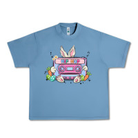 Pebble Blue hip hop easter Urban Heavy Tee - MaliasSmallBusiness