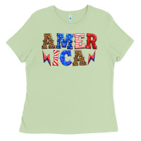 Matcha america thunderbolt Ladies Tee - HRA Design Shop