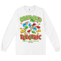 White griswold electric christmas vacation Long Sleeve Tee - MaliasSmallBusiness