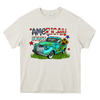 Cream american honey Heavy Core Tee - CowhideDigitalArt