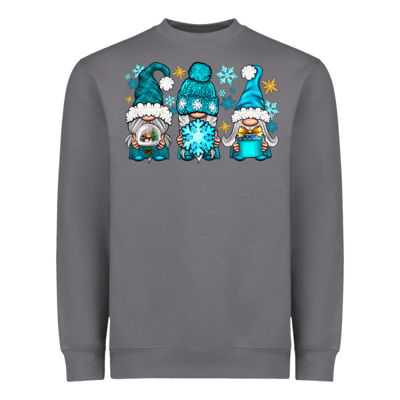 Winter Gnomies Heavyweight Sweatshirt by NancyCooperArtShop | Teevron