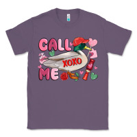 Lavender call me valentine mallard duck Classic Tee - MaliasSmallBusiness