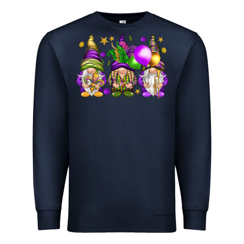 Mardi Gras Gnomies With Elements Premium Sweatshirt by HowdyJamesFarm | Teevron