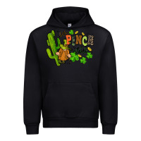 Black un pinch able St. Patrick's Urban Hoodie - FaDigitalArtStudio