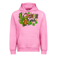 Fuchsia Pink un pinch able St. Patrick's Urban Hoodie - FaDigitalArtStudio