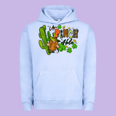 Un Pinch Able St. Patrick's Urban Hoodie Designed By Fadigitalartstudio