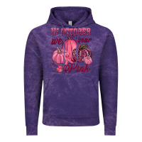 Cloud Purple In october we wear pink Vintage Hoodie - NancyCooperArtShop