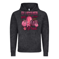 In October We Wear Pink Vintage Hoodie | Teevron