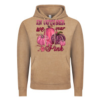 Vintage Coffee In october we wear pink Vintage Hoodie - NancyCooperArtShop
