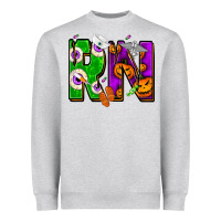 Heather Grey halloween rn Heavyweight Sweatshirt - NancyCooperArtShop