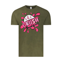 Vintage Olive crush breast cancer Vintage Tee - MaliasSmallBusiness